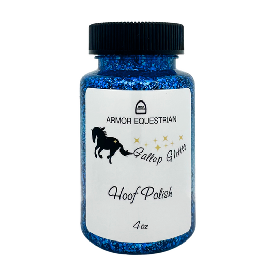 Gallop Glitter - Hoof Polish in BLUE