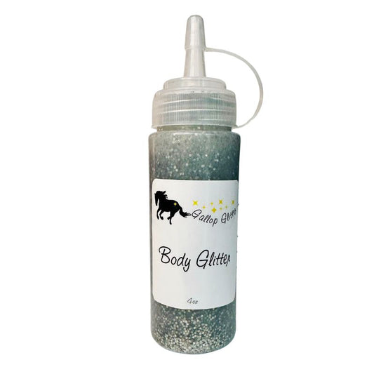Gallop Glitter Body Glitter for Horses in Silver