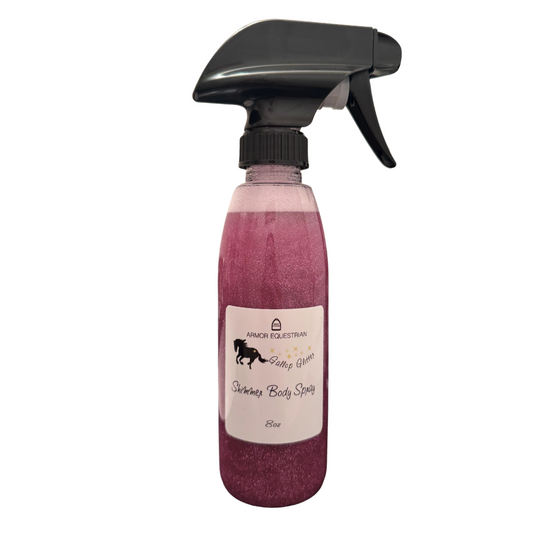 Gallop Glitter - Shimmer Body Spray in Dusty Pink