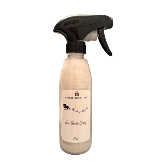 Gallop Glitter - Lux Sheen Spray in Gray/White