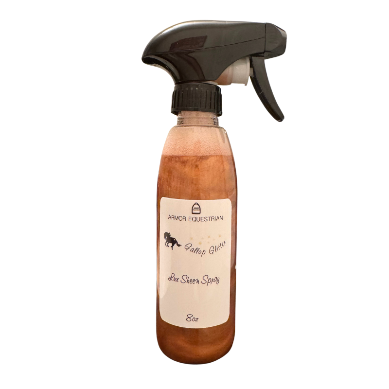 Gallop Glitter - Lux Sheen Spray in Chestnut