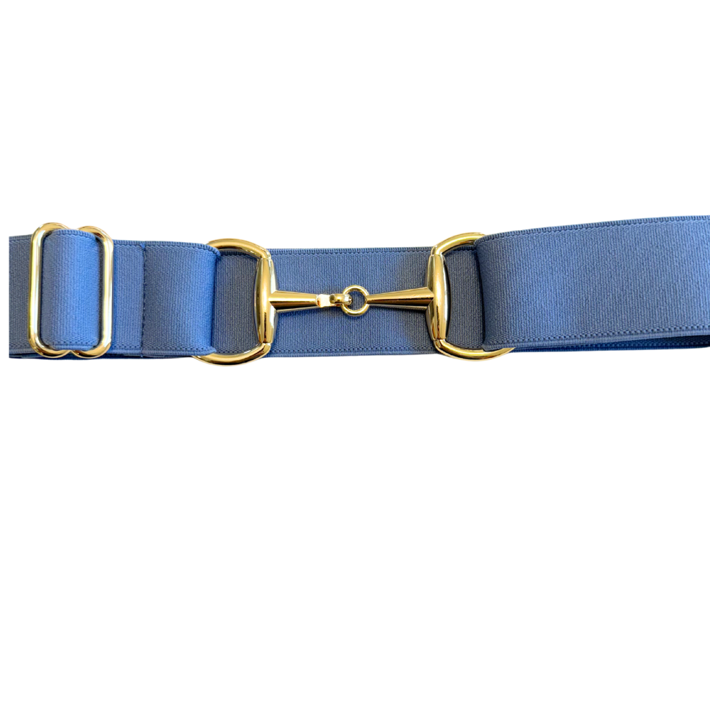 Blue Gray/Gold Buckle