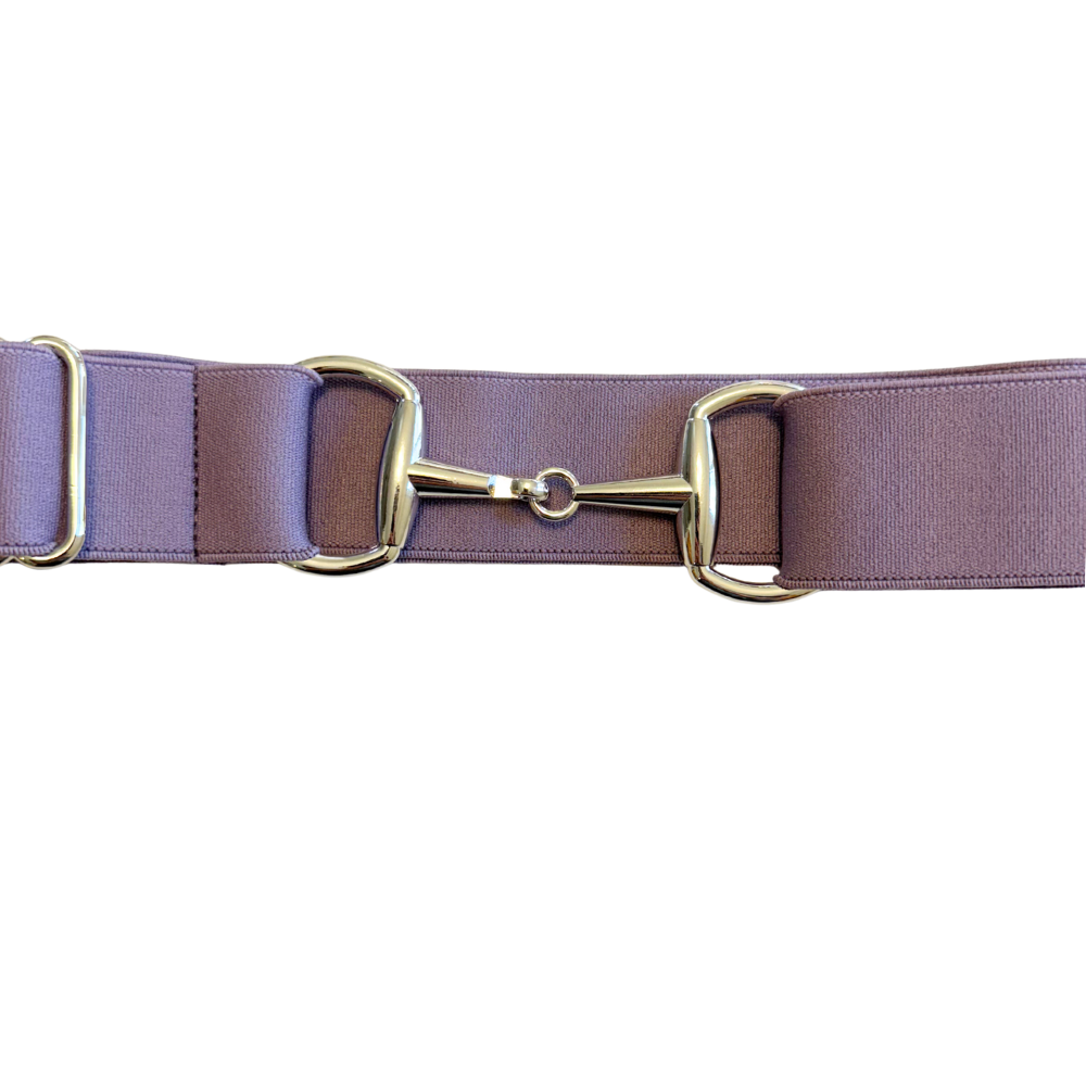 Purple Gray/Silver Buckle