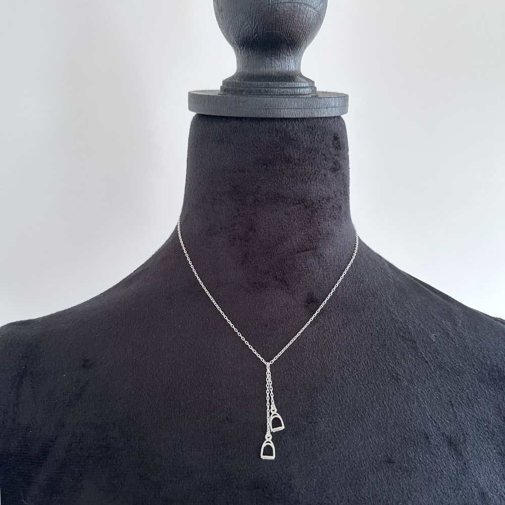 Stirrup Equestrian Necklace