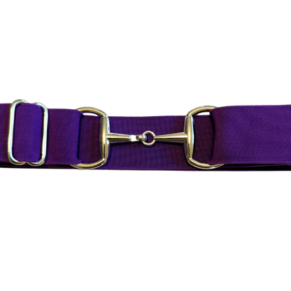 Royal Purple/Silver Buckle