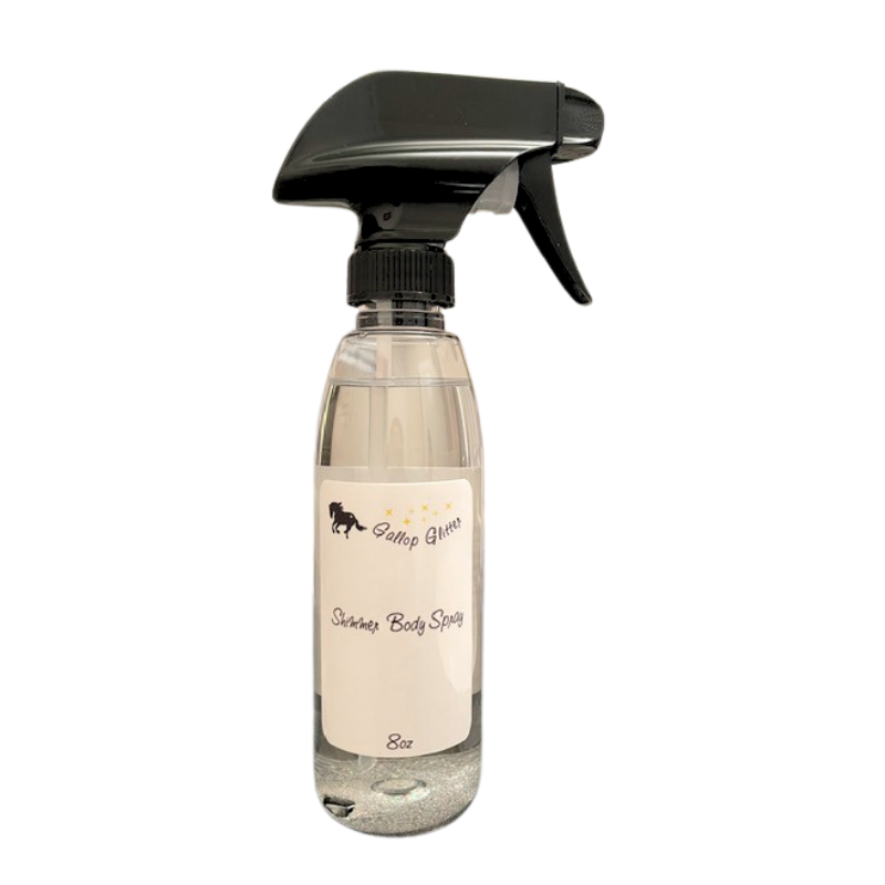 Gallop Glitter - Shimmer Body Spray in SILVER