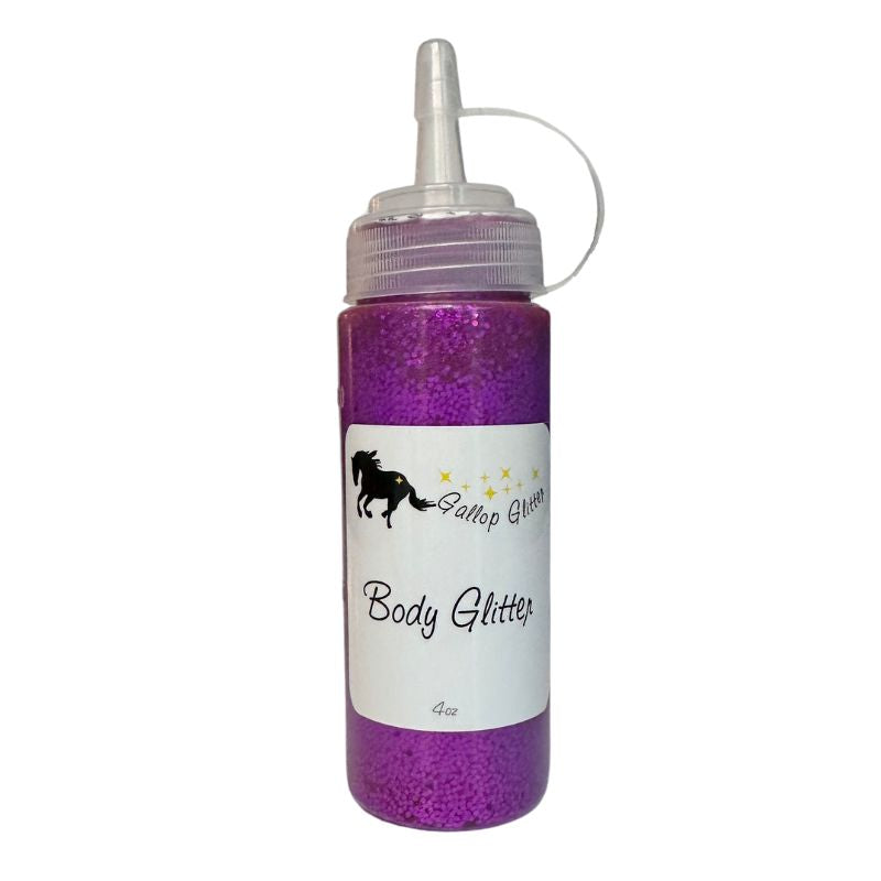 Gallop Glitter Body Glitter for Horses in Purple