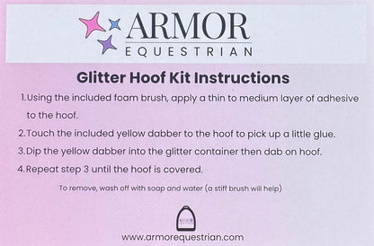 Gallop Glitter Hoof Kit