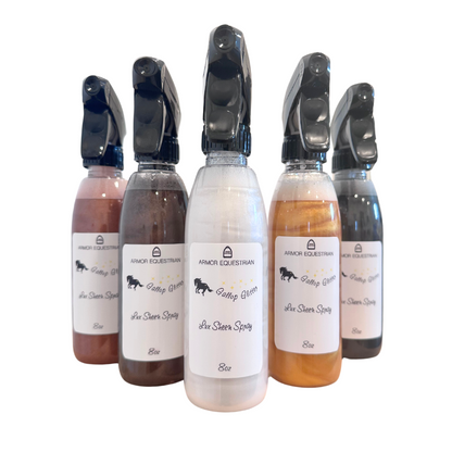 Gallop Glitter - Lux Sheen Spray in Gray/White
