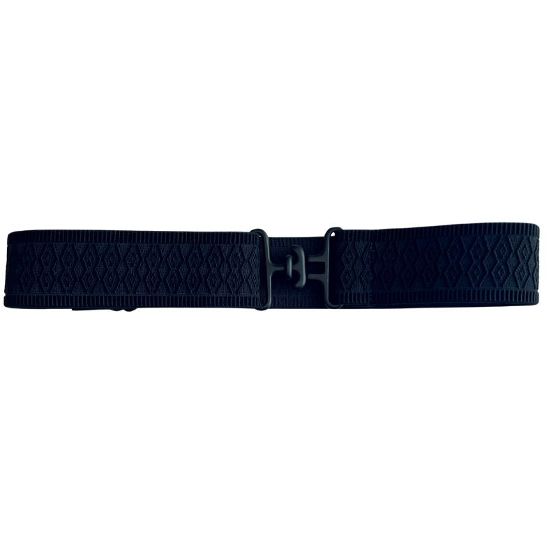 Black Jacquard Equestrian Belt