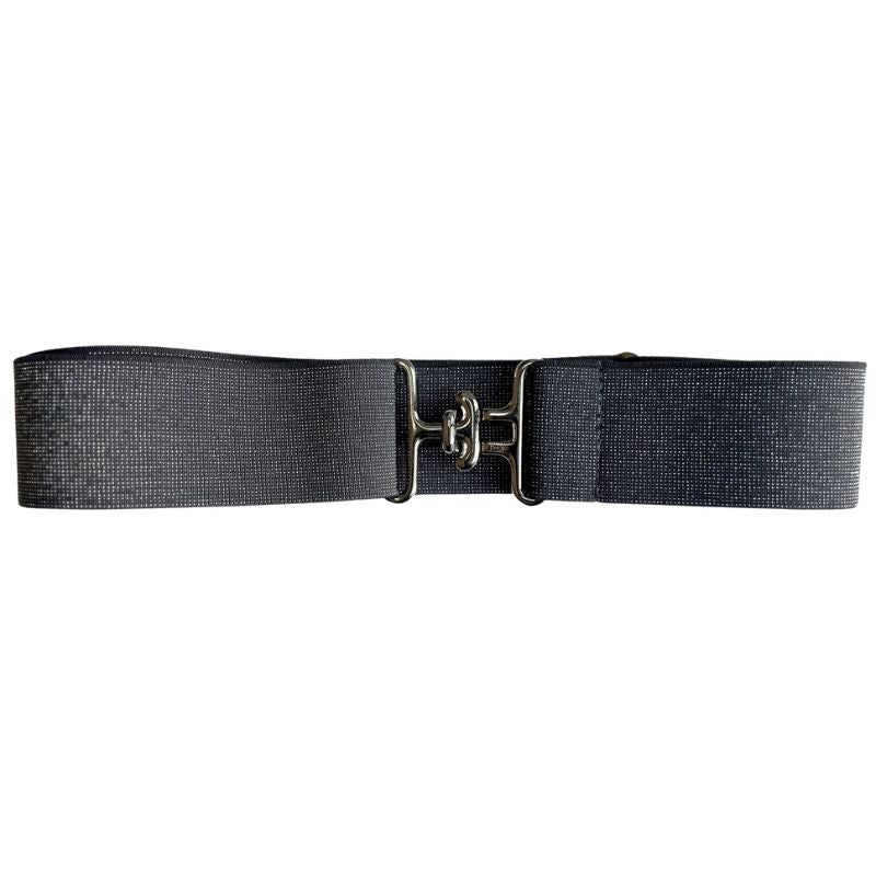 Sparkly Gray Equestrian Belt