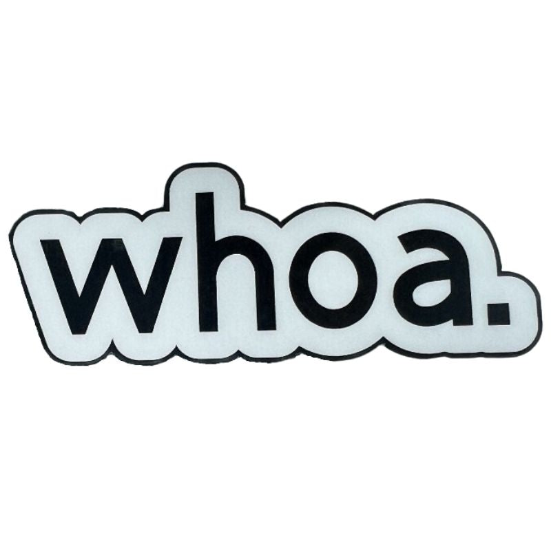 Whoa Sticker Whoa - Equestrian Horse Sticker - Armor Equestrian