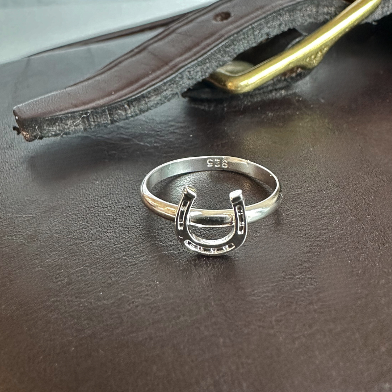 Sterling Silver Horseshoe Ring