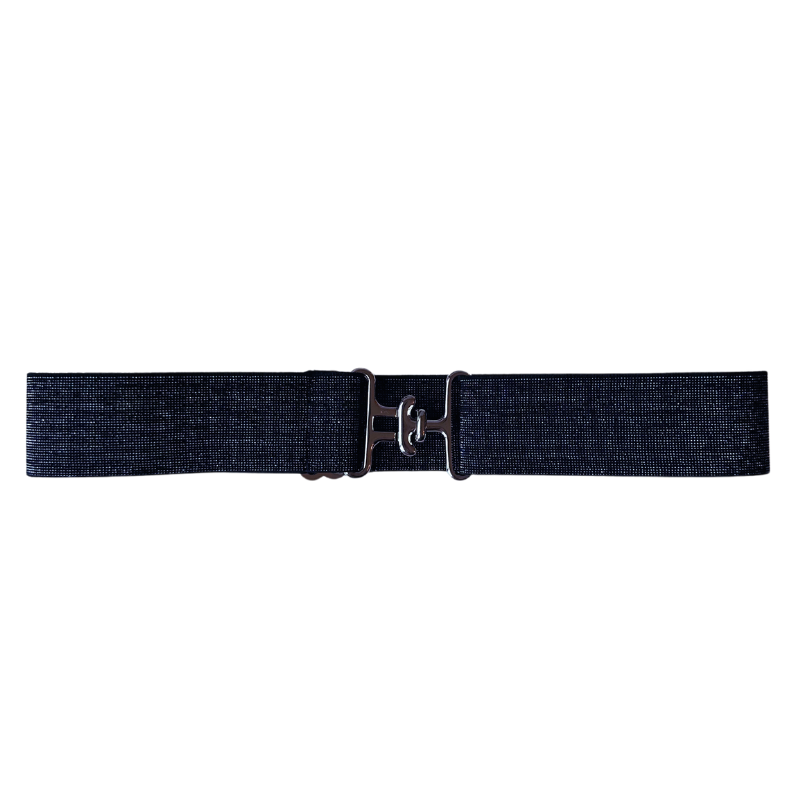 Sparkly Navy Equestrian Belt