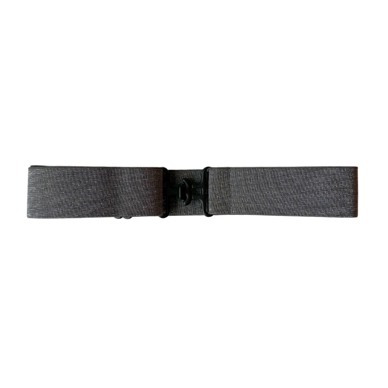 Sparkly Gray Equestrian Belt