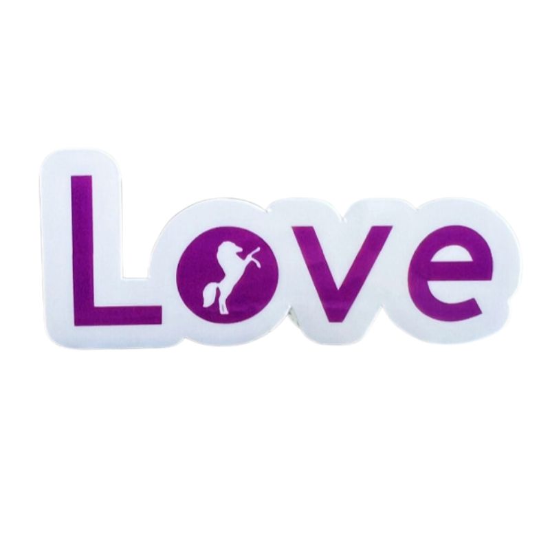 Horse Love - Equestrian Horse Sticker