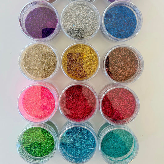 Picture of extra glitter pods available for purchase.
