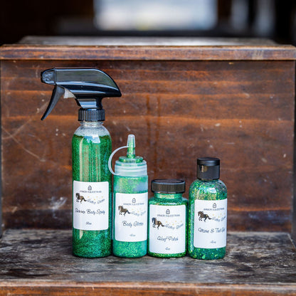 Gallop Glitter - Hoof Polish in Green