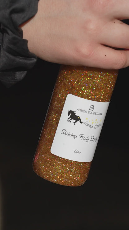Gallop Glitter - Shimmer Body Spray in GOLD